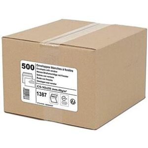 Fournitures postales - boite de 500 enveloppes c5 autocollantes 80g fenêtre 45x100 générique 1387 Fournitures postales - boite de 500 enveloppes c5 autocollantes 80g fenêtre 45x100 générique 1387