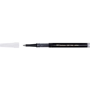 TOMBOW - Mines pour roller à encre, 0,5 mm, couleur de l'encrenoir, largeur de tracé: 0,5 mm, indélébile, encre à pigment,pointe et bille en métal en paquet de 12 Noir TOMBOW - Mines pour roller à encre, 0,5 mm, couleur de l'encrenoir, largeur de tracé: 0,5 mm, indélébile, encre à pigment,pointe et bille en métal en paquet de 12 Noir