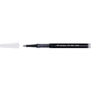 TOMBOW - Mines pour roller à encre, 0,7 mm, couleur de l'encrenoir, largeur de tracé: 0,7 mm, indélébile, encre à pigment,pointe et bille en métal en paquet de 12 Noir TOMBOW - Mines pour roller à encre, 0,7 mm, couleur de l'encrenoir, largeur de tracé: 0,7 mm, indélébile, encre à pigment,pointe et bille en métal en paquet de 12 Noir