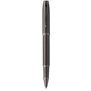 Stylo roller Parker IM Monochrome Gris acier encre noire Coffret cadeau Gris acier Stylo roller Parker IM Monochrome Gris acier encre noire Coffret cadeau Gris acier