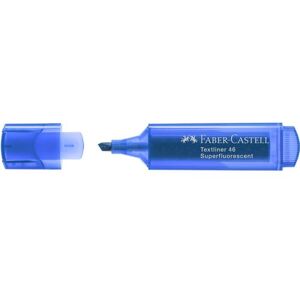 FABER-CASTELL Surligneur TEXTLINER 1546, bleu FABER-CASTELL Surligneur TEXTLINER 1546, bleu