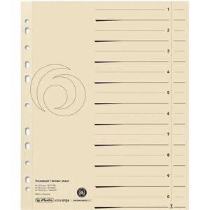 herlitz intercalaires, A4 extra large, en carton manille, herlitz intercalaires, A4 extra large, en carton manille,