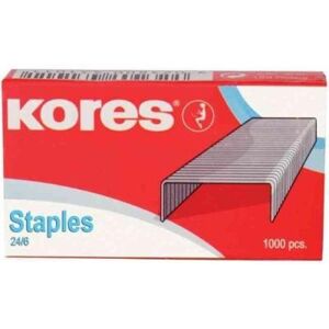 Kores agrafes no. 10, zingu?, zingu?, contenu 1.000 pices b-hk43100 Kores agrafes no. 10, zingu?, zingu?, contenu 1.000 pices b-hk43100