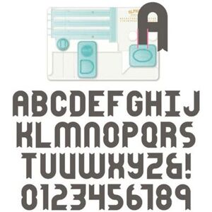 Punch board alphabet wer (perforatrice à lettres) - we r memory keepers Punch board alphabet wer (perforatrice à lettres) - we r memory keepers