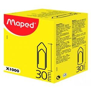 Trombones Maped Médium - Attache-lettres 30 mm, boîte de 1000 Trombones Maped Médium - Attache-lettres 30 mm, boîte de 1000