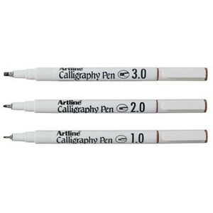 Marqueur calligraphie Artline 3,0mm sépia Sépia Marqueur calligraphie Artline 3,0mm sépia Sépia