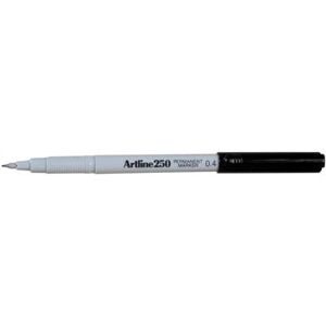 Marqueur encre permanente Artline 250 noir Noir Marqueur encre permanente Artline 250 noir Noir