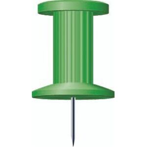Epingles Exacompta Push Pins - Boîte de 25 - Diam. 10mm - Vert Vert Epingles Exacompta Push Pins - Boîte de 25 - Diam. 10mm - Vert Vert