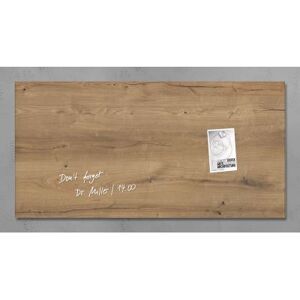 Sigel Panneau magnétique en verre SI-GL258 Artverum 910x460x15mm en bois naturel Sigel Panneau magnétique en verre SI-GL258 Artverum 910x460x15mm en bois naturel