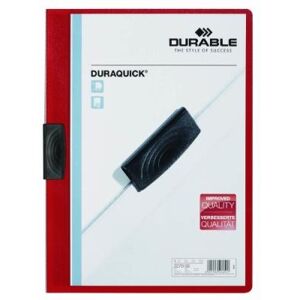 Durable 2270 03 duraquick chemise à clip rouge a4 Durable 2270 03 duraquick chemise à clip rouge a4