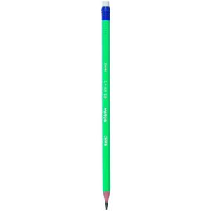Bic - Evolution Crayon à papier Hexagonal Bic Evolution Bout Gomme Vert Bic - Evolution Crayon à papier Hexagonal Bic Evolution Bout Gomme Vert