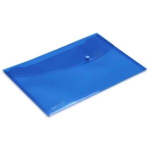 Rapesco Pqt de 5 Pochettes Porte-Document à Pression A4 Couleurs Vives Bleu Transparent Bleu Rapesco Pqt de 5 Pochettes Porte-Document à Pression A4 Couleurs Vives Bleu Transparent Bleu