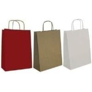Agipa paquet de 50 sacs cadeau, (l)350 x (h)400 mm, kraft blanc 101650 Agipa paquet de 50 sacs cadeau, (l)350 x (h)400 mm, kraft blanc 101650