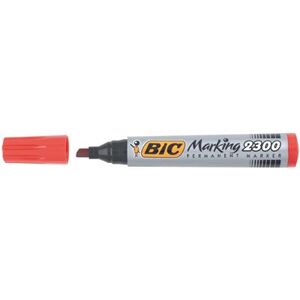 Marqueur Pointe Biseau - Bic Marking 2300 rouge Rouge Marqueur Pointe Biseau - Bic Marking 2300 rouge Rouge
