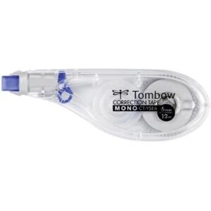 Tombow réf ct-yse6 correcteur à sec roller réécriture immédiate 6mm 308223 Tombow réf ct-yse6 correcteur à sec roller réécriture immédiate 6mm 308223