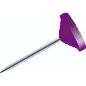 Epingles Exacompta à tête plate unie - Boîte de 100 - Diam. 5mm - Violet Violet Epingles Exacompta à tête plate unie - Boîte de 100 - Diam. 5mm - Violet Violet