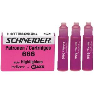 Cartouche D'encre Pour Surligneur Maxx115 Rose - Boite De 3 Cartouche D'encre Pour Surligneur Maxx115 Rose - Boite De 3