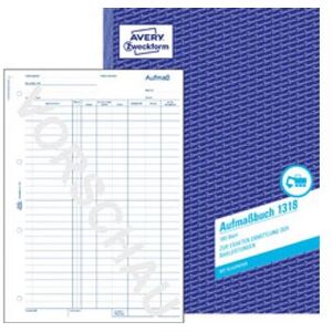 Avery zweckform formularbuch rapport, a5, 2 x 40 blatt 1776 Avery zweckform formularbuch rapport, a5, 2 x 40 blatt 1776