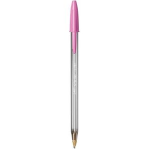 Stylo à bille Bic Cristal Fun Rose Rose Stylo à bille Bic Cristal Fun Rose Rose