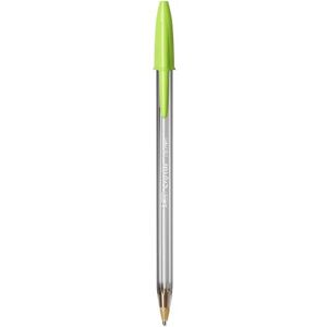 Stylo à bille Bic Cristal Fun Vert Vert Stylo à bille Bic Cristal Fun Vert Vert