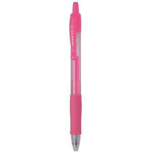 Stylo roller à encre gel Pilot Pen G2 Néon Rose Rose Stylo roller à encre gel Pilot Pen G2 Néon Rose Rose
