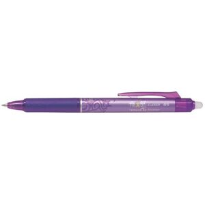 Stylo roller Pilot Pen Frixion Clicker 05 Violet Violet Stylo roller Pilot Pen Frixion Clicker 05 Violet Violet