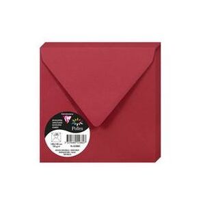 Pollen by Clairefontaine Pack de 20 enveloppes Pollen 140 x 140 mm Rouge groseille Rouge groseille Pollen by Clairefontaine Pack de 20 enveloppes Pollen 140 x 140 mm Rouge groseille Rouge groseille