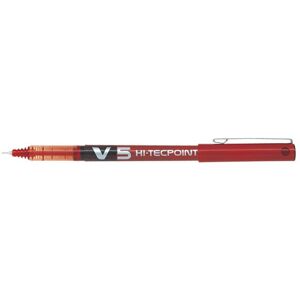 PILOT V5 HITECPOINT ROLLER ROUGE Rouge PILOT V5 HITECPOINT ROLLER ROUGE Rouge