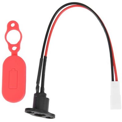 Port de chargement de manchon en silicone pour Xiaomi M365 Trottinette électrique Port de chargement de manchon en silicone pour Xiaomi M365 Trottinette électrique