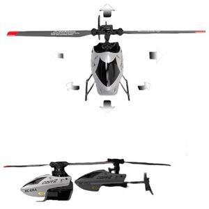 Hélicoptère télécommandé C129 V2 Toy Drone pour garçons 3 piles Durée de vie de la batterie : 15 Min Gris SZSMART Hélicoptère télécommandé C129 V2 Toy Drone pour garçons 3 piles Durée de vie de la batterie : 15 Min Gris SZSMART