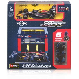Voiture Bburago 1/43 Formule 1 Pit Stop Red Bull #Verstappen Multicolore Voiture Bburago 1/43 Formule 1 Pit Stop Red Bull #Verstappen Multicolore