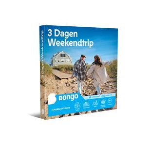 Coffret Cadeau Bongo 3 Dagen Weekendtrip NL Coffret Cadeau Bongo 3 Dagen Weekendtrip NL