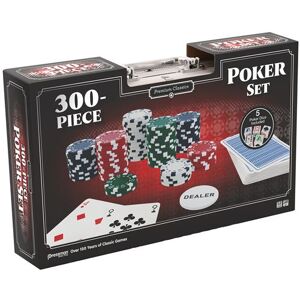 Goliath CLASSICS: 300PC POKER CHIP SET IN ALUMINUM CASE Multicolore Goliath CLASSICS: 300PC POKER CHIP SET IN ALUMINUM CASE Multicolore