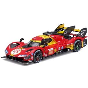 Voiture Bburago Ferrari 499P LMH 2024 Multicolore Voiture Bburago Ferrari 499P LMH 2024 Multicolore