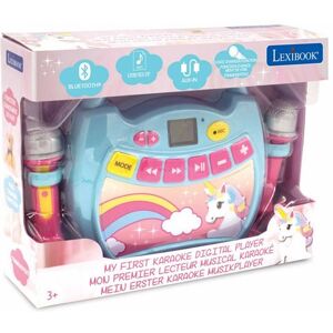 Mon premier lecteur musical karaoké Lexibook avec 2 micros Licorne Multicolore Mon premier lecteur musical karaoké Lexibook avec 2 micros Licorne Multicolore