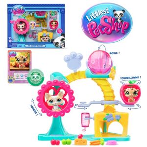 Coffret 2 figurines Bandai Littlest Petshop Fun Factory Playset Multicolore Coffret 2 figurines Bandai Littlest Petshop Fun Factory Playset Multicolore