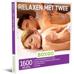 Coffret cadeau Bongo Relaxen met Twee - NL Coffret cadeau Bongo Relaxen met Twee - NL