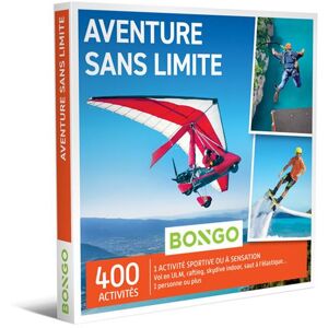 BONGO Coffret Cadeau - Aventure sans Limite BONGO Coffret Cadeau - Aventure sans Limite