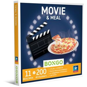 Coffret cadeau Bongo Movie & Meal - NL Coffret cadeau Bongo Movie & Meal - NL