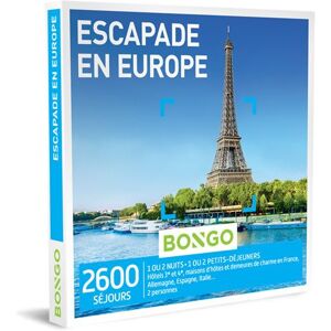 BONGO Coffret Cadeau - Escapade en Europe BONGO Coffret Cadeau - Escapade en Europe