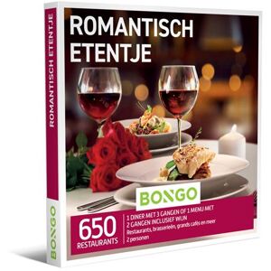 Coffret cadeau Bongo Romantisch Etentje - NL Coffret cadeau Bongo Romantisch Etentje - NL