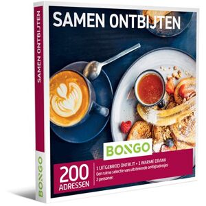 Coffret cadeau BONGO Samen Ontbijten - NL Coffret cadeau BONGO Samen Ontbijten - NL