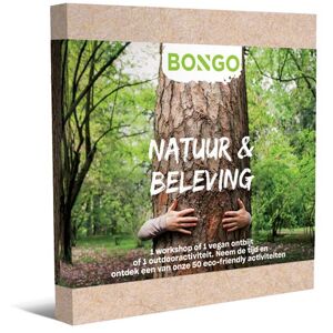 Coffret cadeau Bongo Natuur & beleving - NL Coffret cadeau Bongo Natuur & beleving - NL
