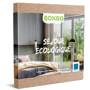 Coffret cadeau Bongo Séjour écologique - FR Coffret cadeau Bongo Séjour écologique - FR