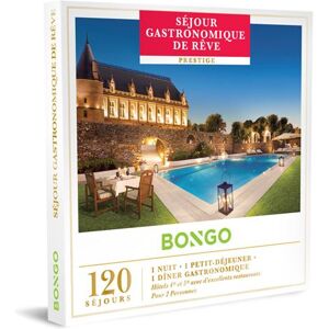BONGO Coffret Cadeau - Séjour Gastronomique de Rêve BONGO Coffret Cadeau - Séjour Gastronomique de Rêve