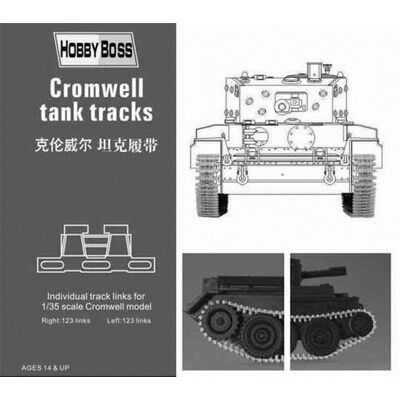 Cromwell Tank Tracks - 1:35e - Hobby Boss Cromwell Tank Tracks - 1:35e - Hobby Boss