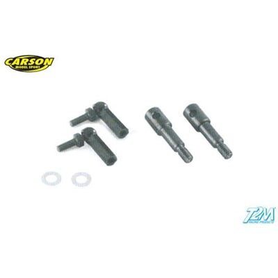 Carson 1:14 Axes de roue en acier - Pièces RC Carson 1:14 Axes de roue en acier - Pièces RC
