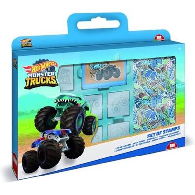 Ensemble de tampons Hot Wheels - Kit créatif pour enfants Ensemble de tampons Hot Wheels - Kit créatif pour enfants