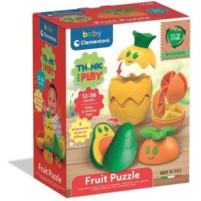 Clementoni 17512 - Puzzle de Fruits - Think & Play - Jouet Éducatif Clementoni 17512 - Puzzle de Fruits - Think & Play - Jouet Éducatif