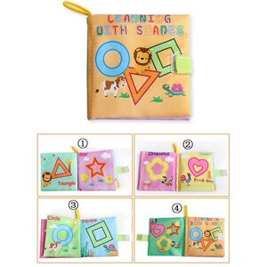 Générique Livre d'éveil pour Bébé en Tissu jeu de cerveau 3D d'apprentissage avec Papier anneau - Couleur 036 Générique Livre d'éveil pour Bébé en Tissu jeu de cerveau 3D d'apprentissage avec Papier anneau - Couleur 036